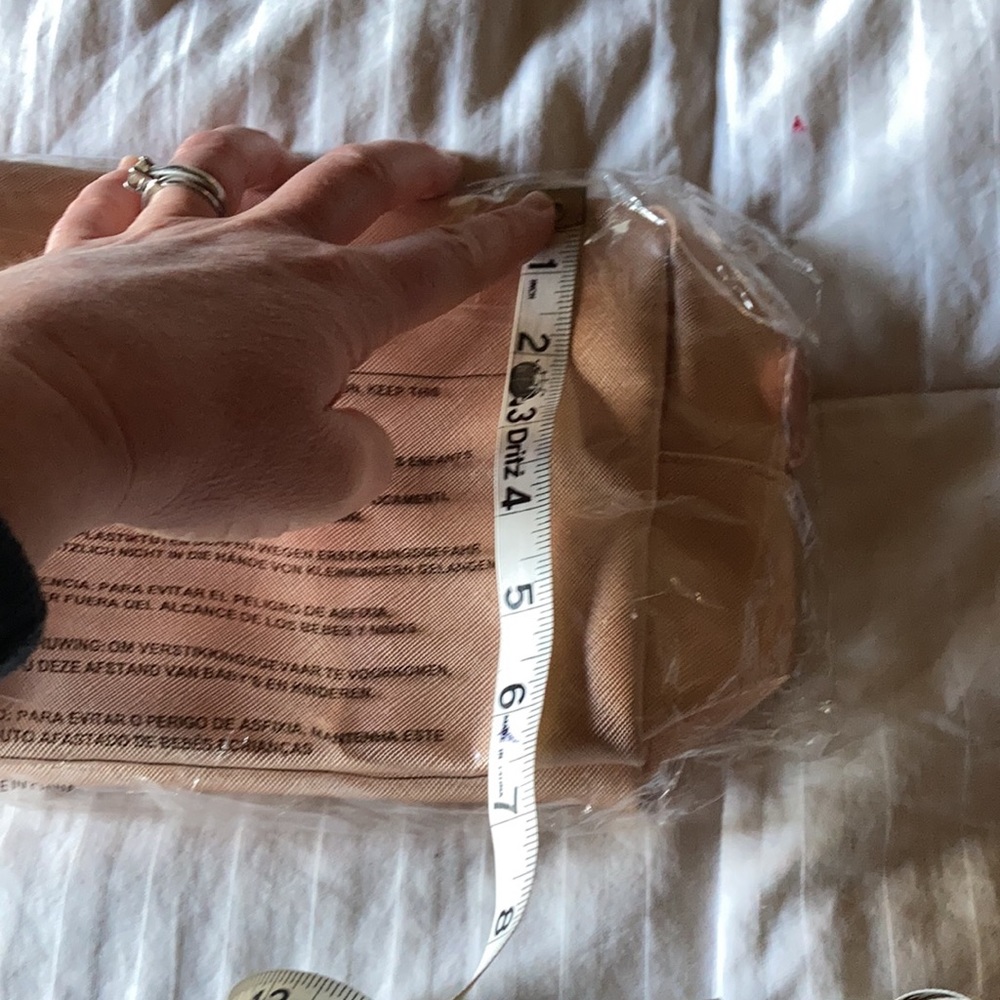 Nip Rodan And Fields Peach Make Up Bag - image 5